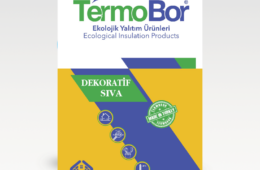 termobor dekoratif siva