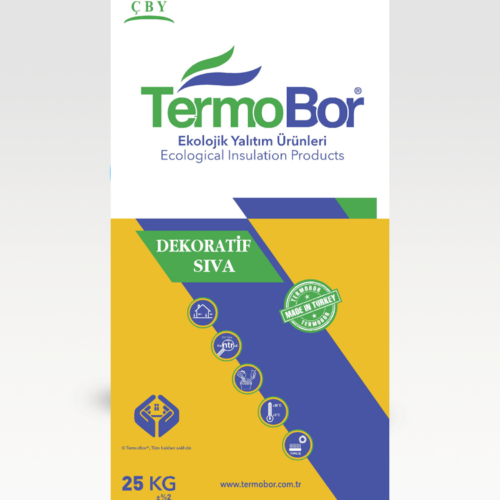 termobor dekoratif siva